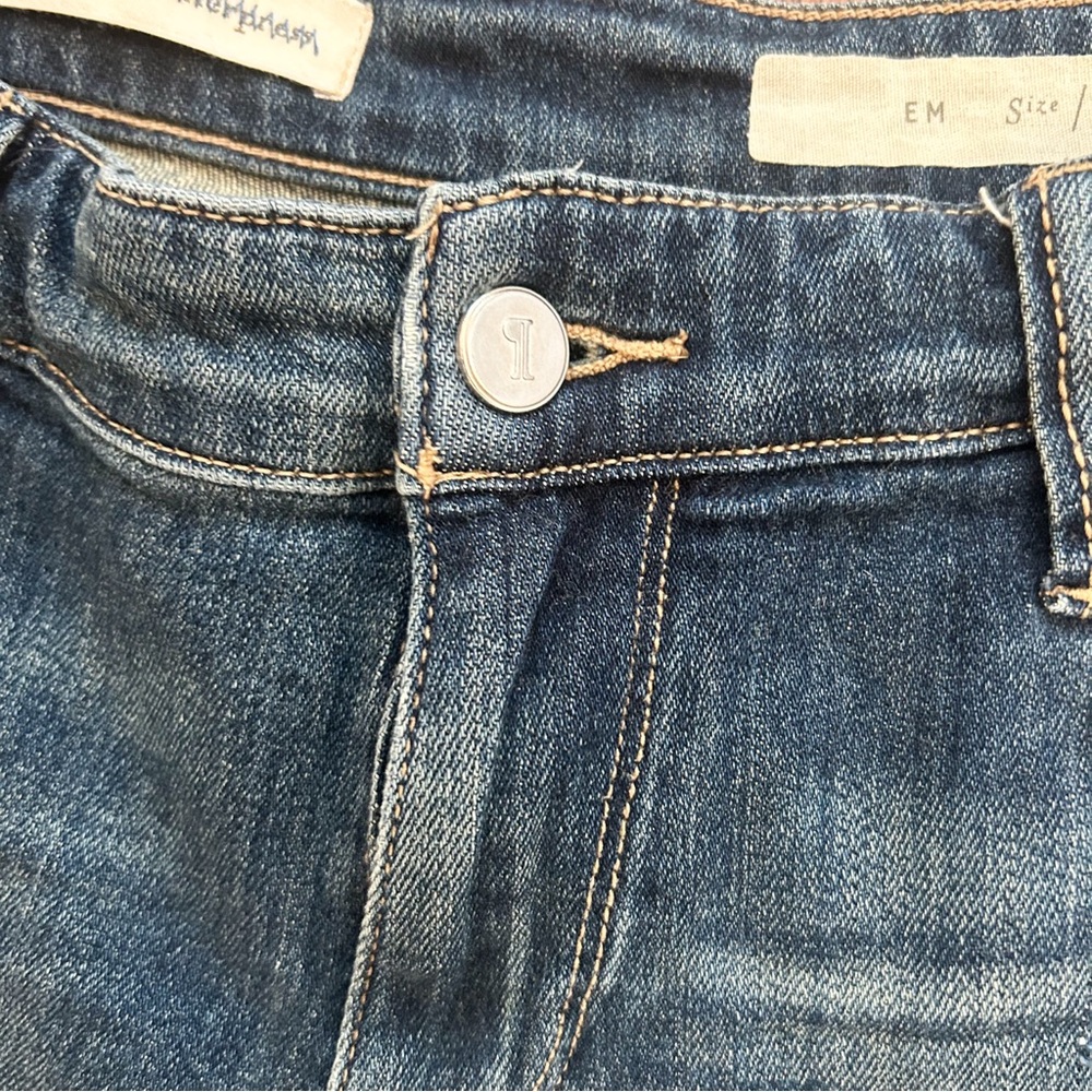 Pilcro and The Letterpress Jeans Womens EM 26 Blue Stretch Denim High Rise Adult - Picture 4 of 9